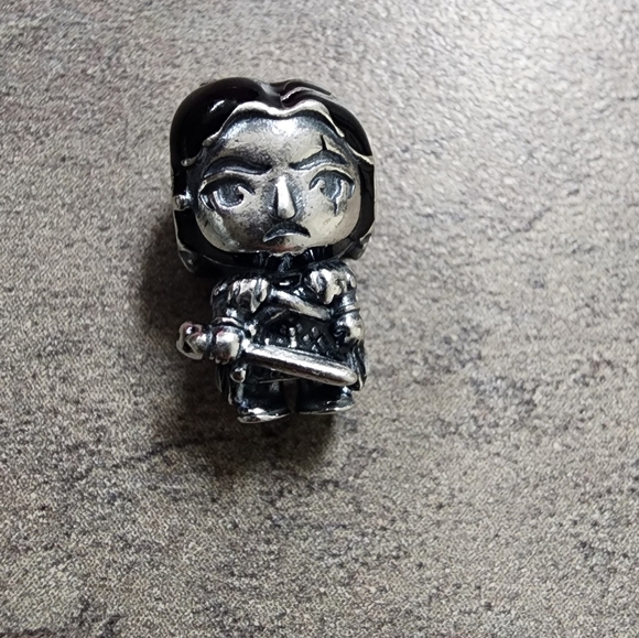Pandora Game of Thrones Jon Snow Charm - Picture 2 of 11